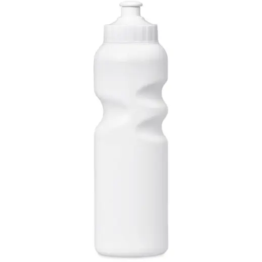 Altitude Riviera Plastic Water Bottle Solid White Front